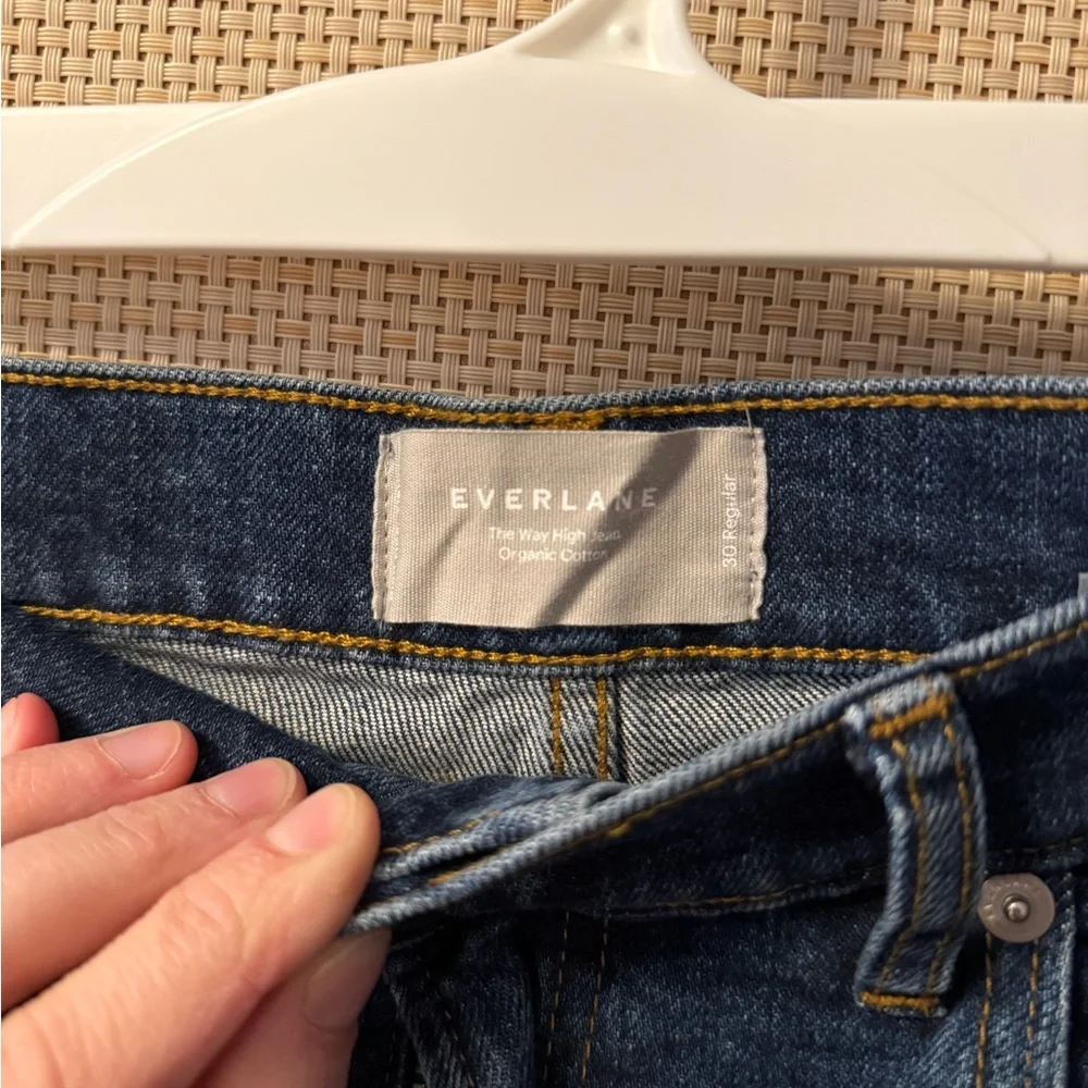 Everlane NWOT Vintage Indigo Way-High Jeans - Picture 4 of 4